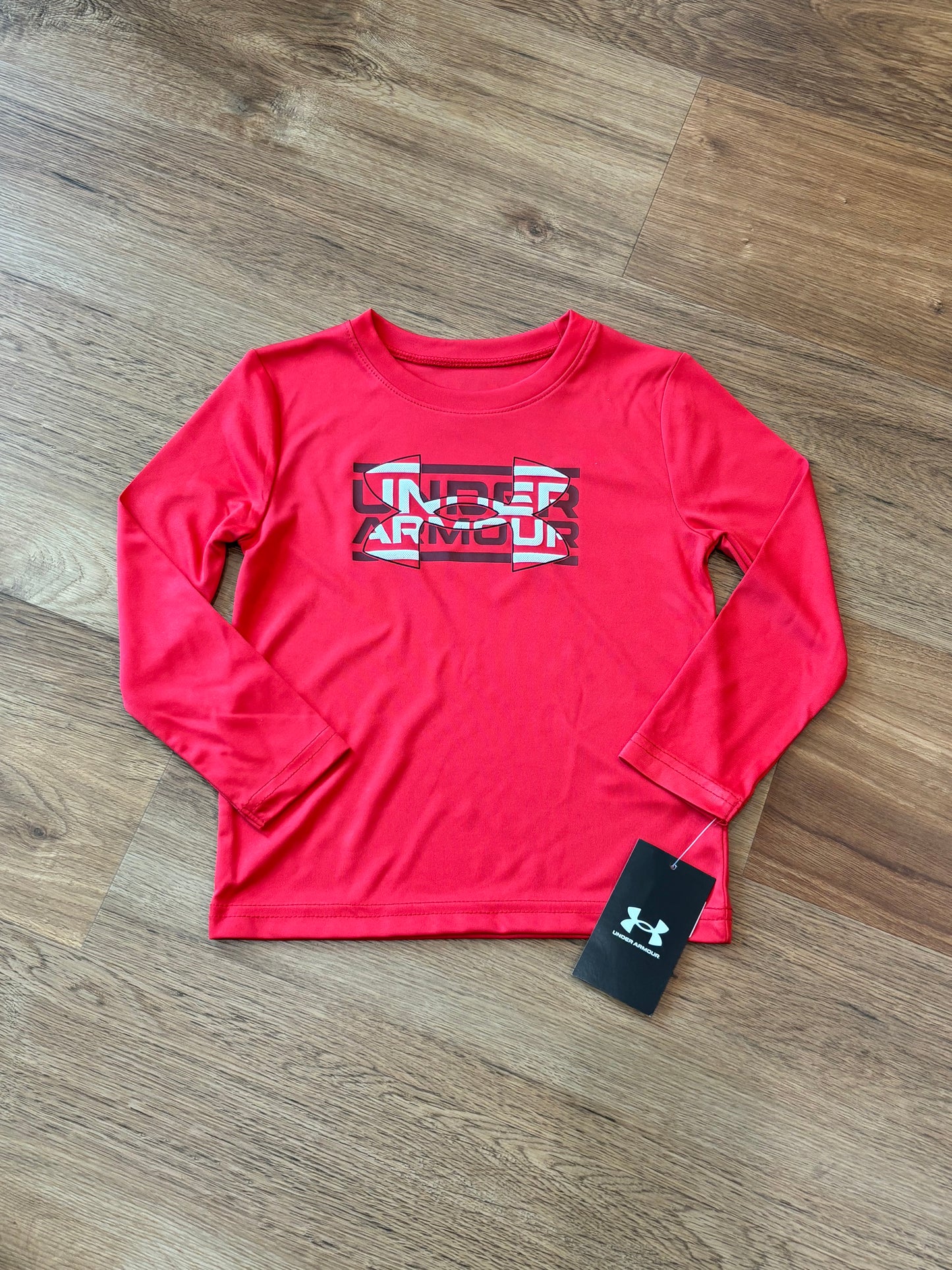 Red Mesh Logo Shirt - The Swanky Shack