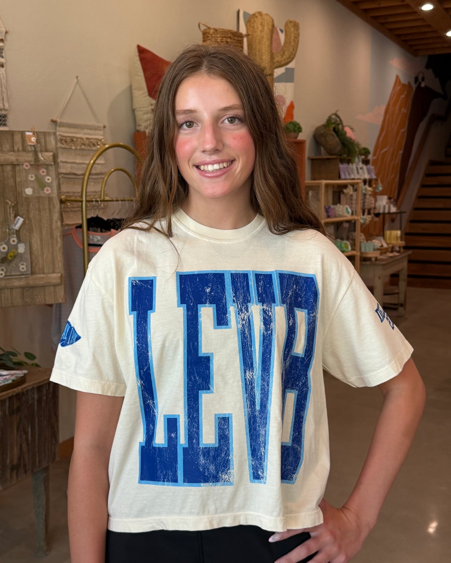 LEVB Boxy Tee