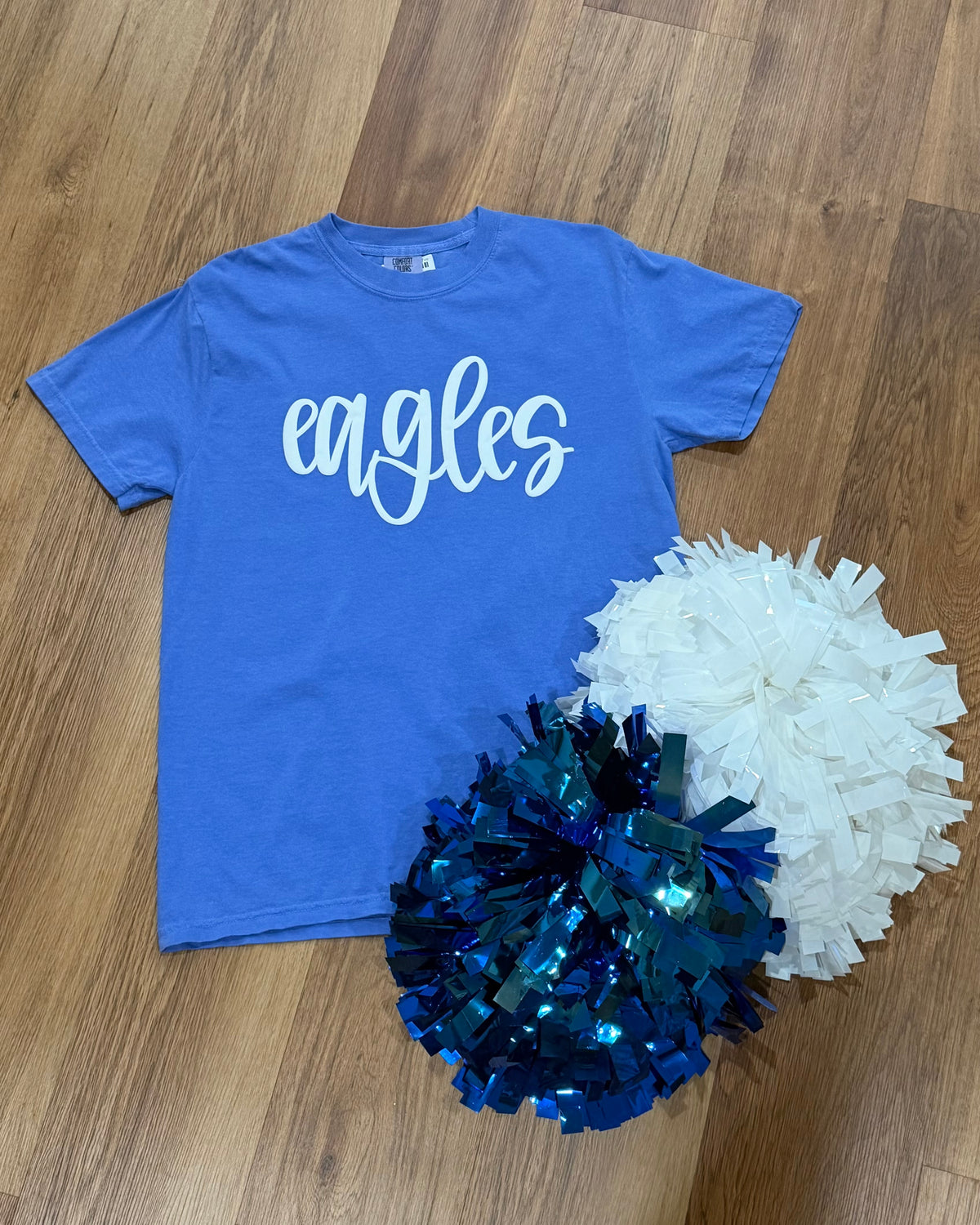 Eagles Cursive Puff Tee