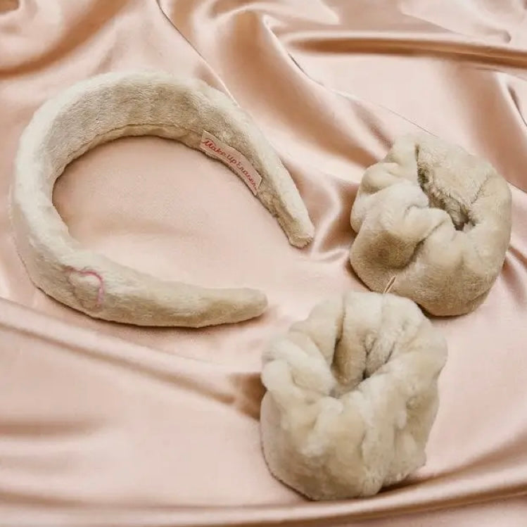 Sweet Cream 3PC Spa Set - The Swanky Shack