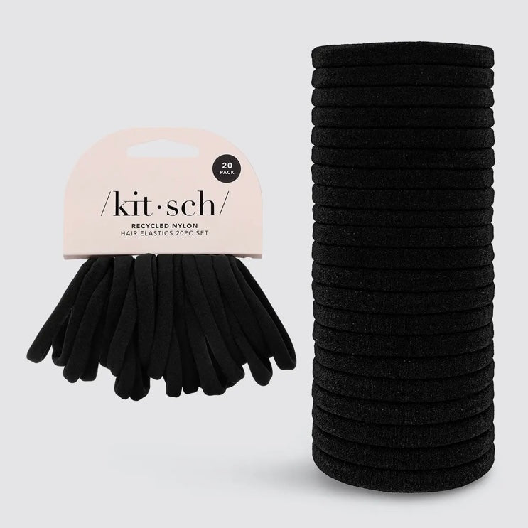 Black Nylon Elastics - The Swanky Shack