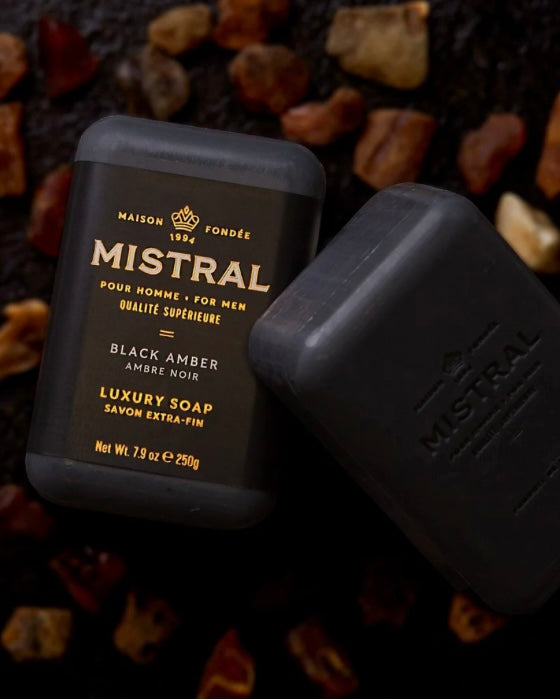Black Amber Bar Soap - The Swanky Shack