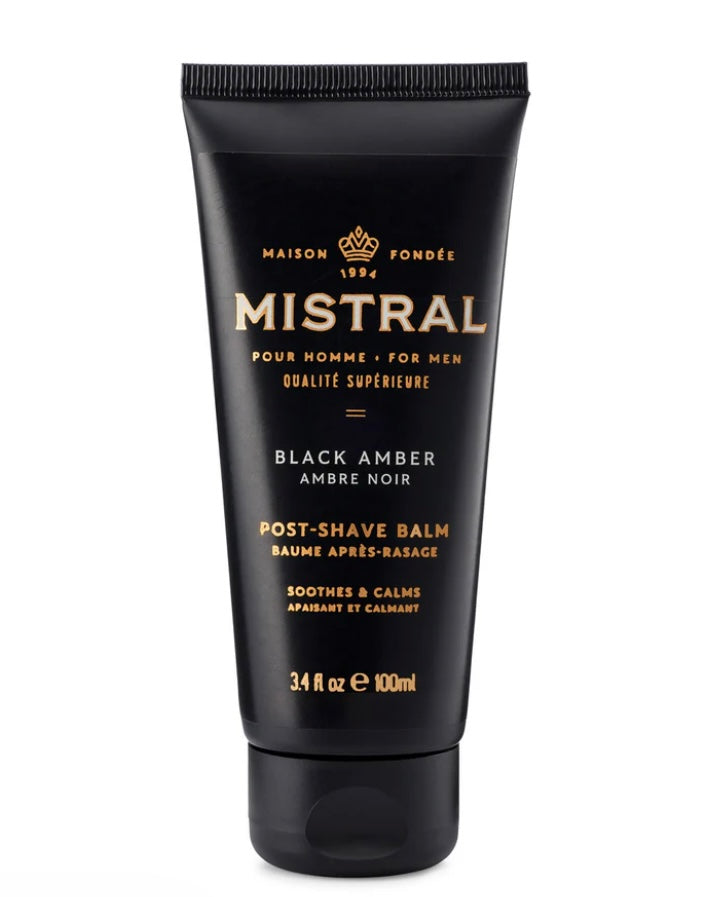 Black Amber Post Shave Balm - The Swanky Shack