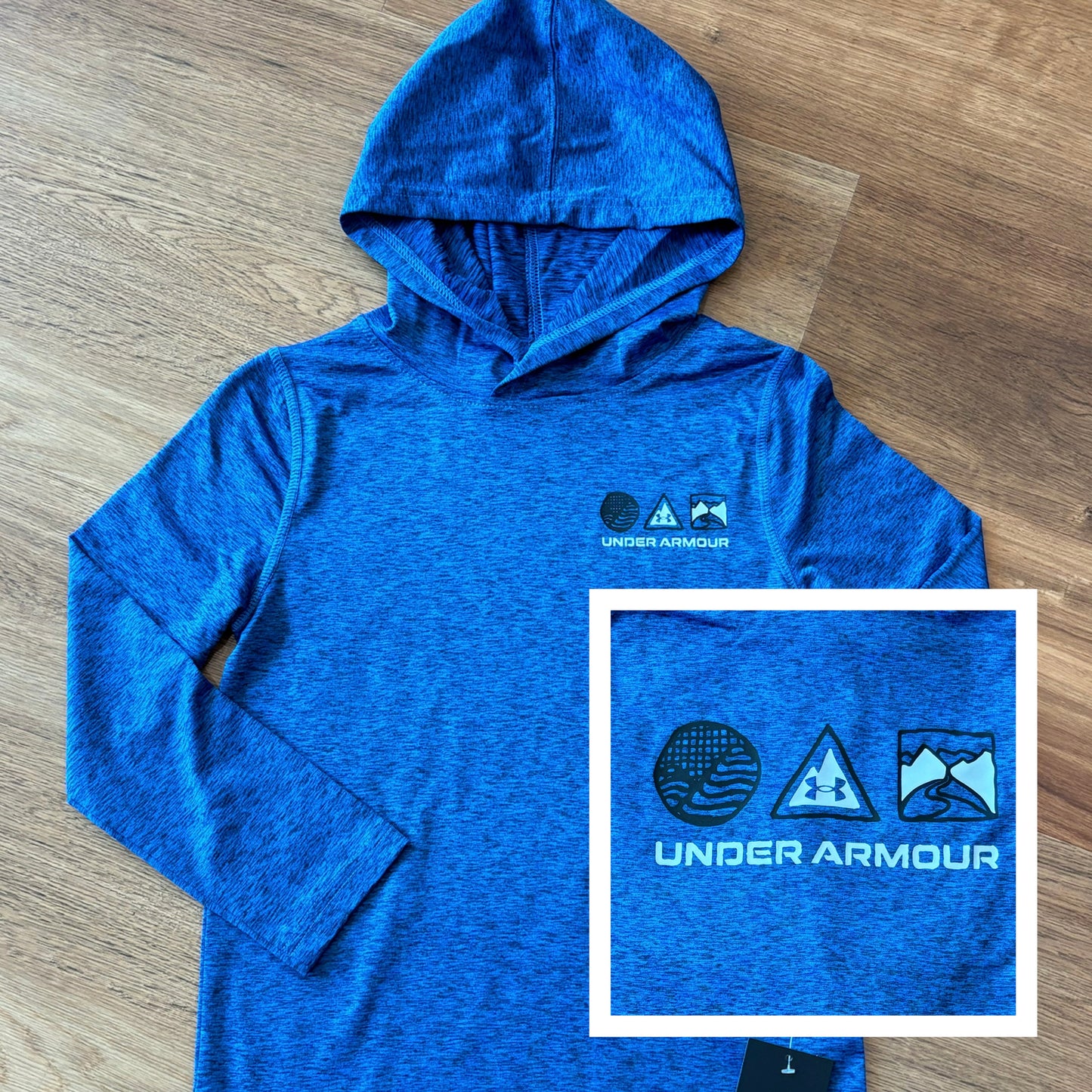UA Twist Blue Hoodie
