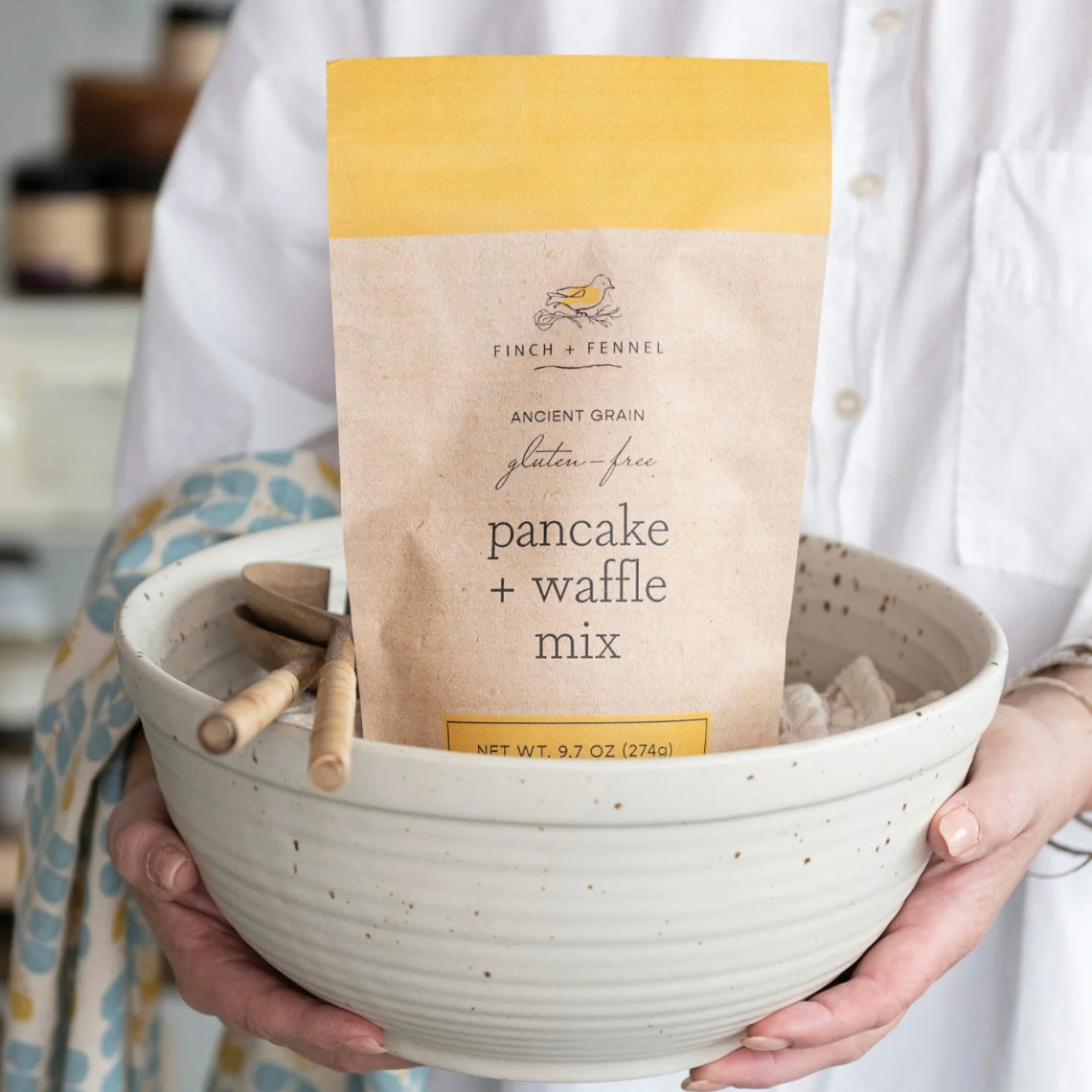 Gluten Free Pancake + Waffle Mix