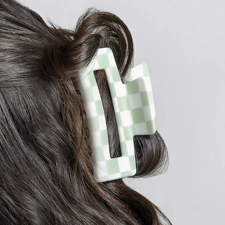 Checkered Claw Clip