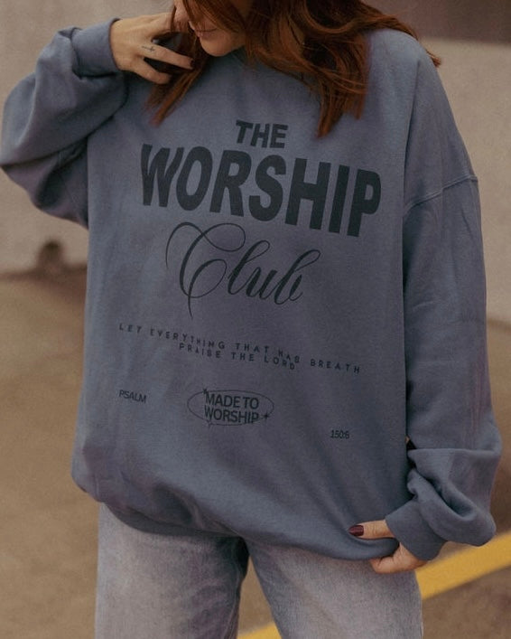 The Worship Club Sweatshirt - The Swanky Shack