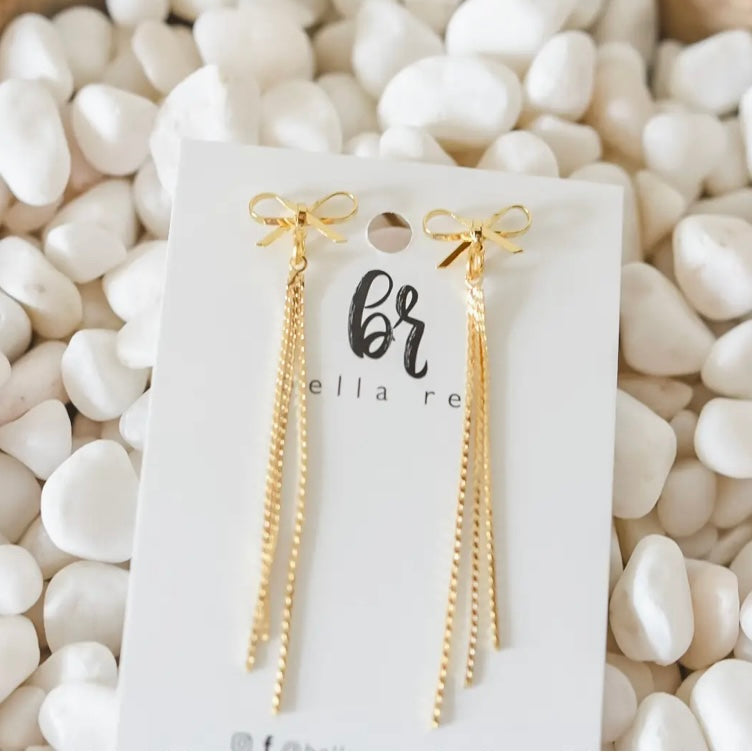 Bow Dangle Earring