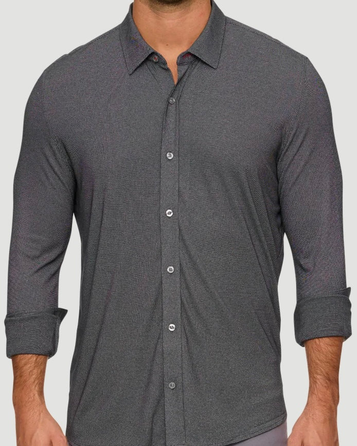 Boston Pique Charcoal Shirt