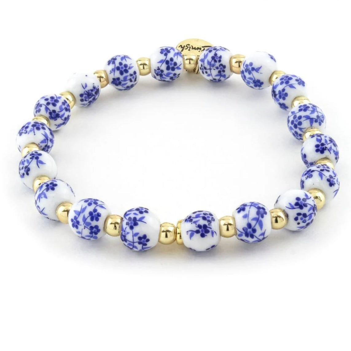 Blue Cherry Blossom Bracelet