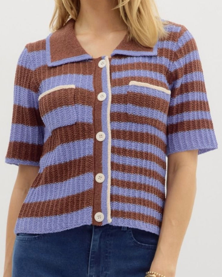 Espresso Sweater Top