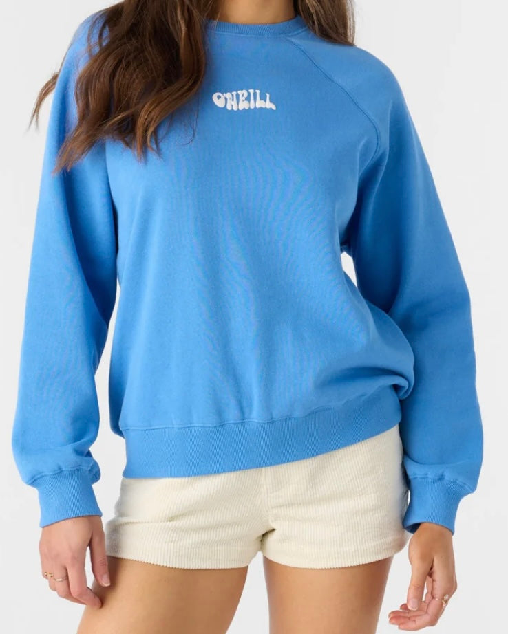 Boardwalk Blue Puff Sweatshirt