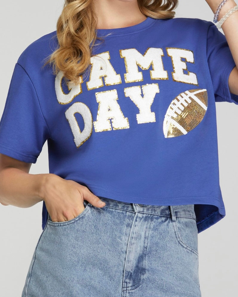 Royal Football Patch Tee