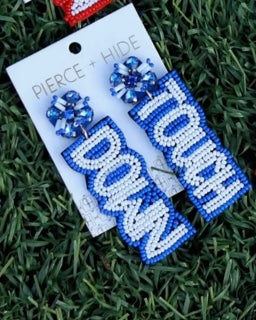 Beaded Touch Down Earring
