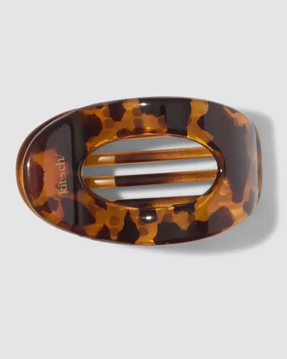 Medium Tort Flat Claw Clip