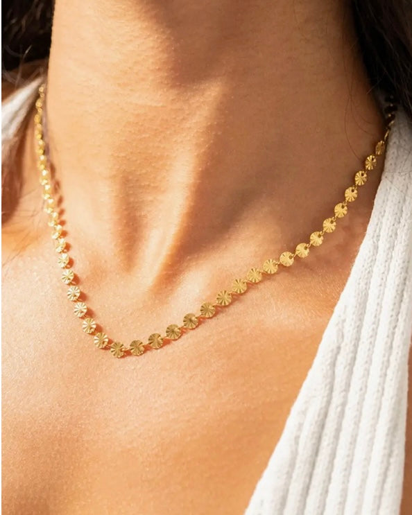 Gianna Sunburst Necklace