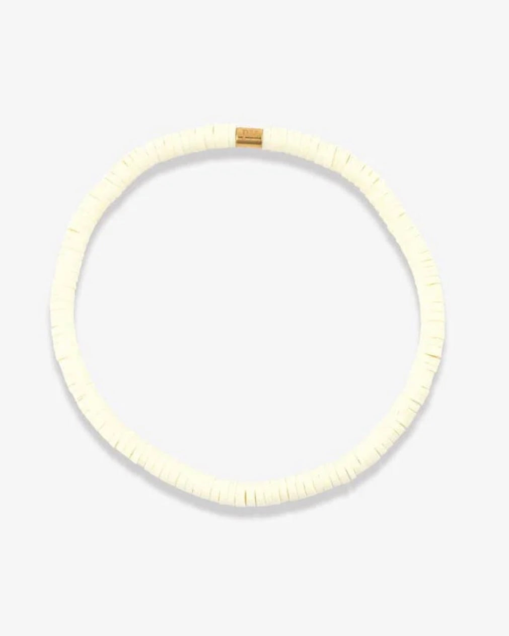 Cream Stretch Bracelet