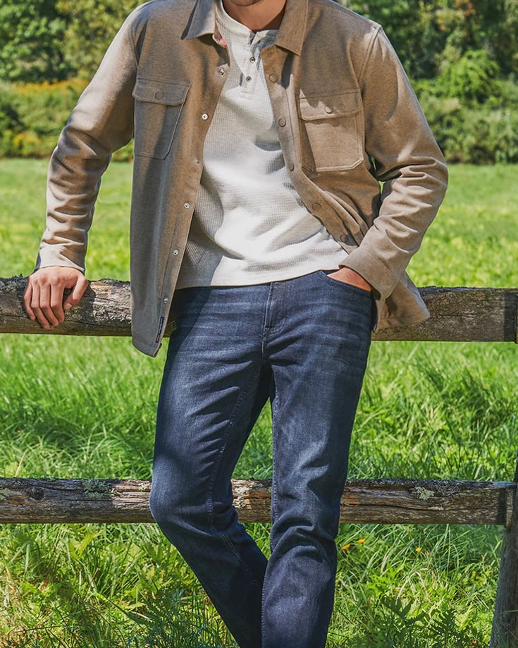 Chatsworth Waffle Henley