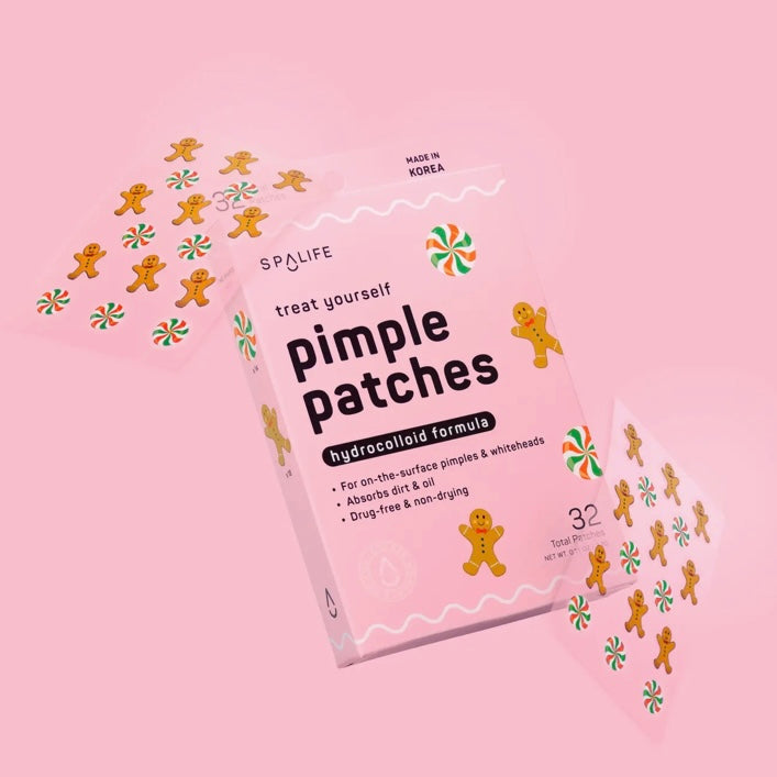 Holiday Gingerbread Pimple Patches