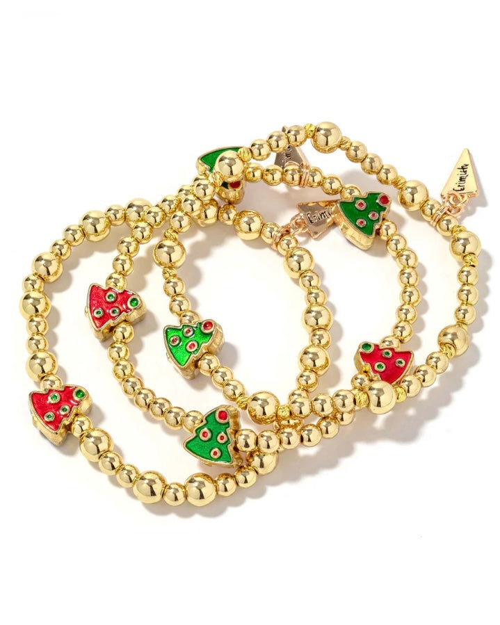 Kids Christmas Tree Bracelet