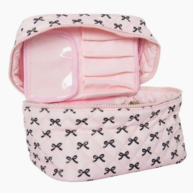 Mini Coquette Bows Cosmetic Bag - The Swanky Shack
