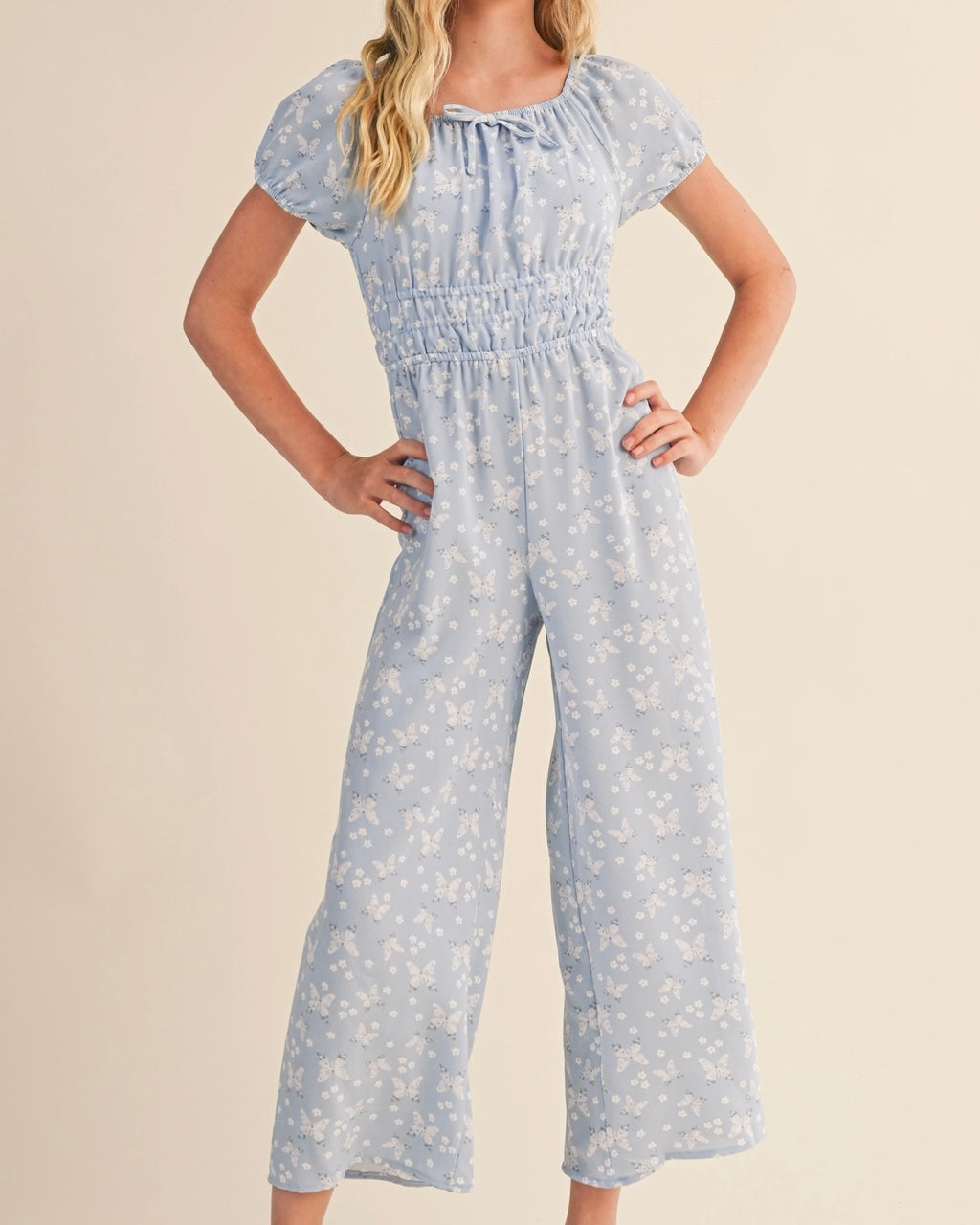 Girls Juliette Jumpsuit - The Swanky Shack