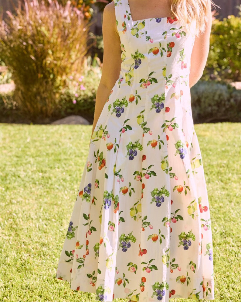 flared dress style Feeling Fruity Flared Dress Small