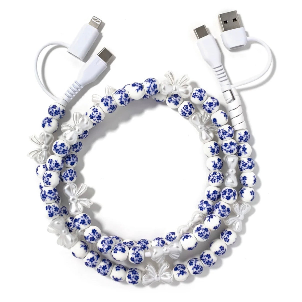 Cherry Blossom 3ft Phone Charger - The Swanky Shack