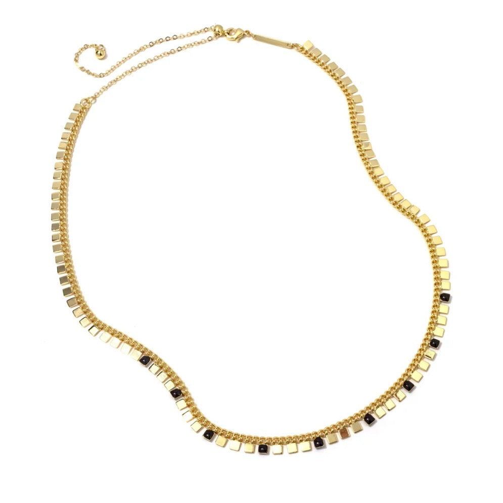 Cooper Black Necklace - The Swanky Shack