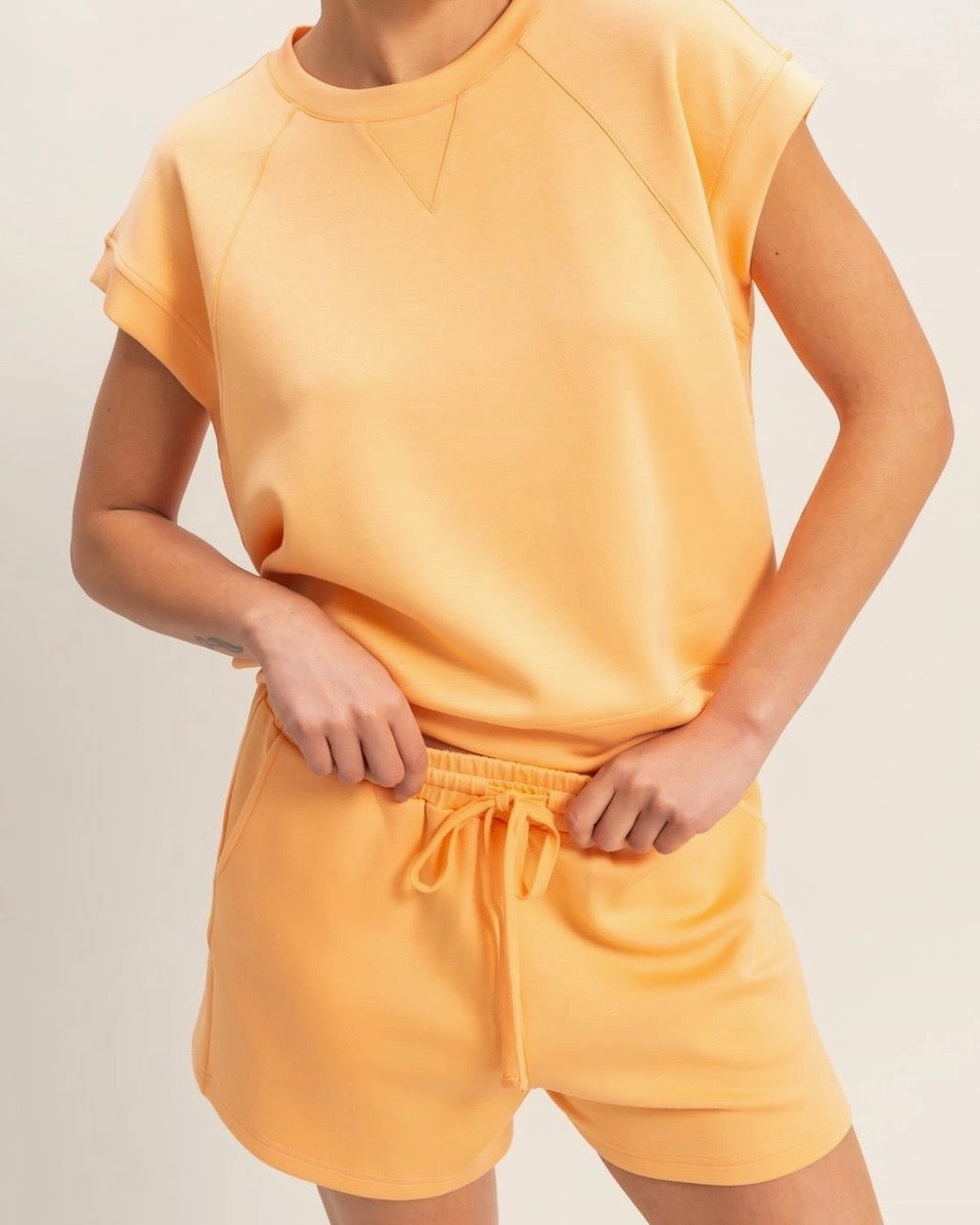 Apricot Short Set - The Swanky Shack