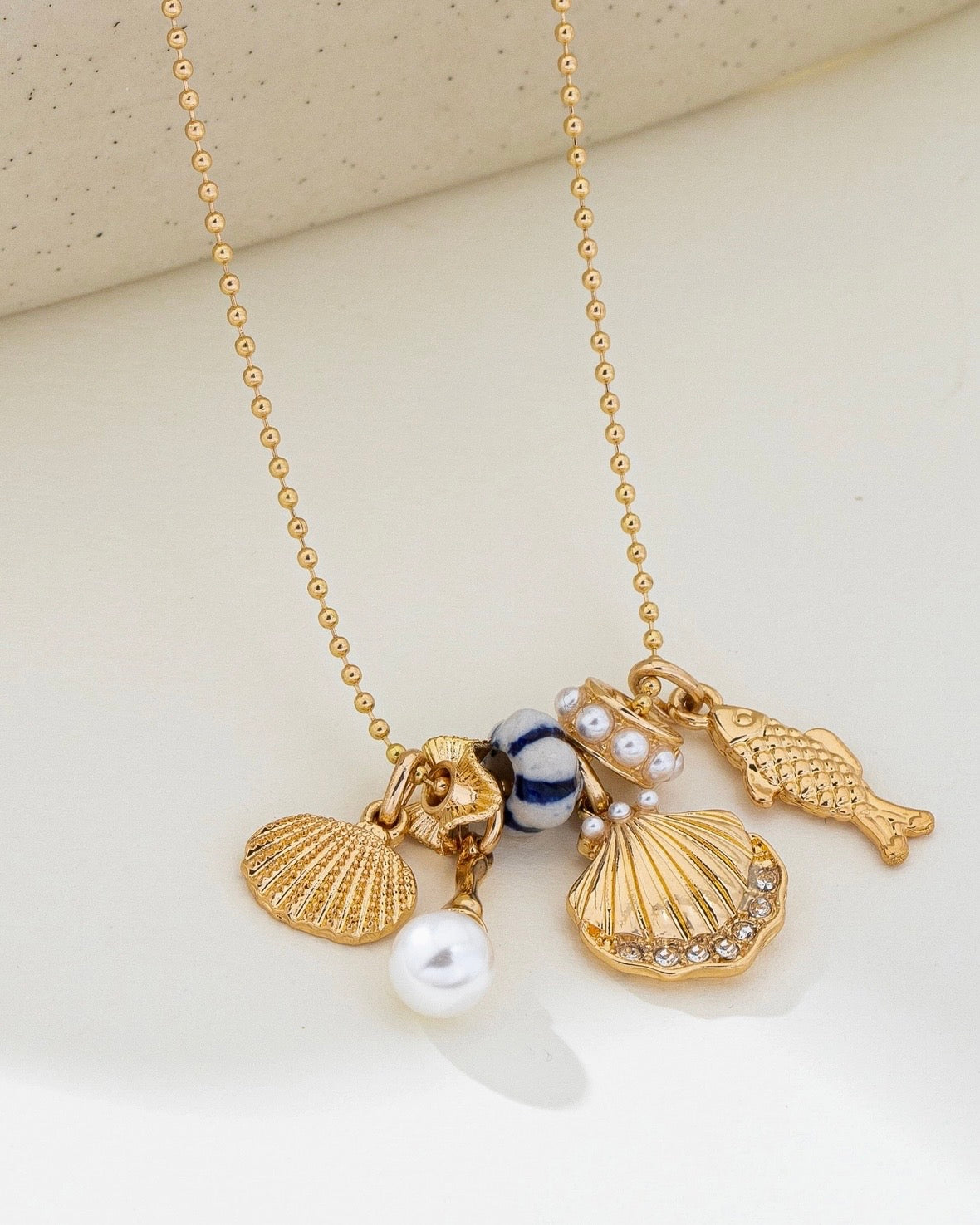 Nautical Charm Necklace - The Swanky Shack