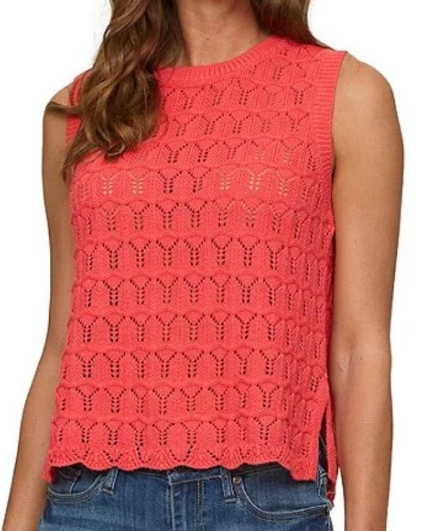 Dale Red Sweater Tank