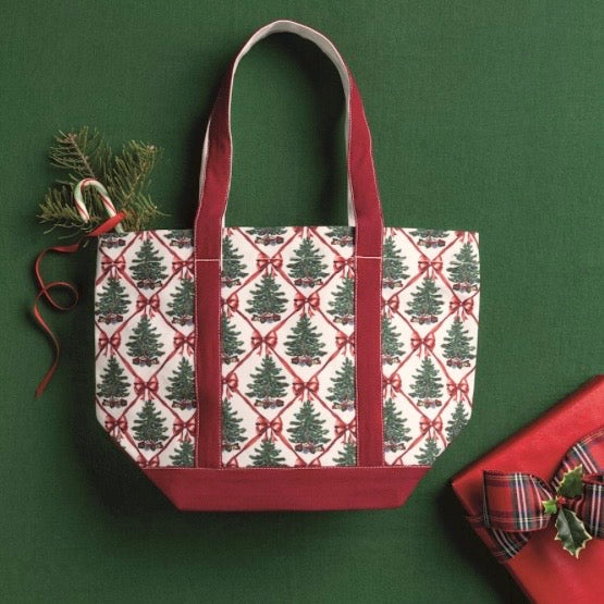 Holiday Canvas Tote