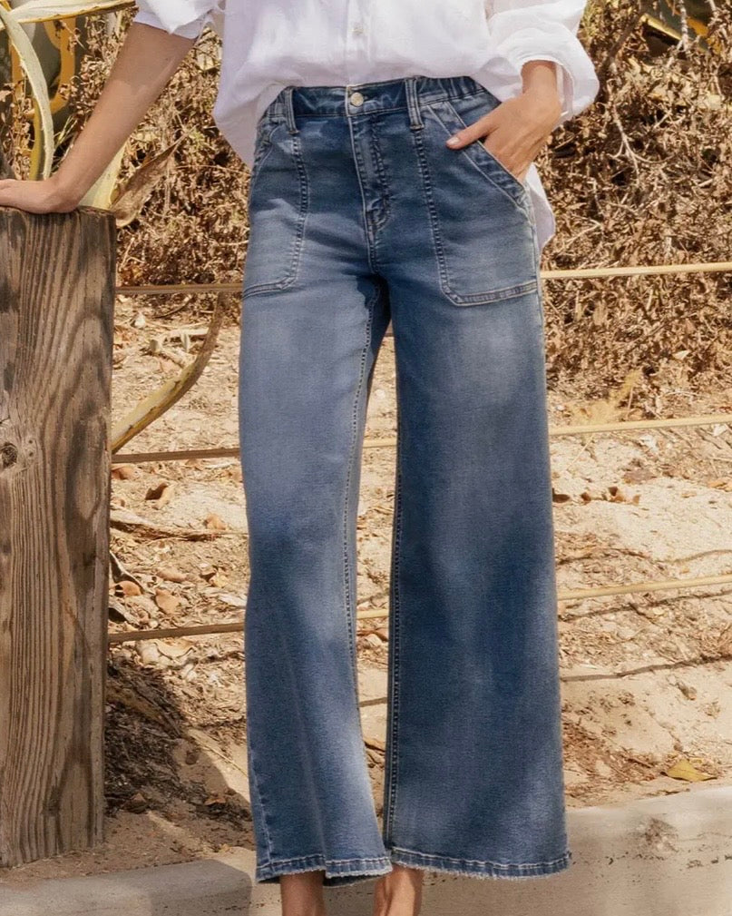 Serendipity Ankle Wide Leg Jean