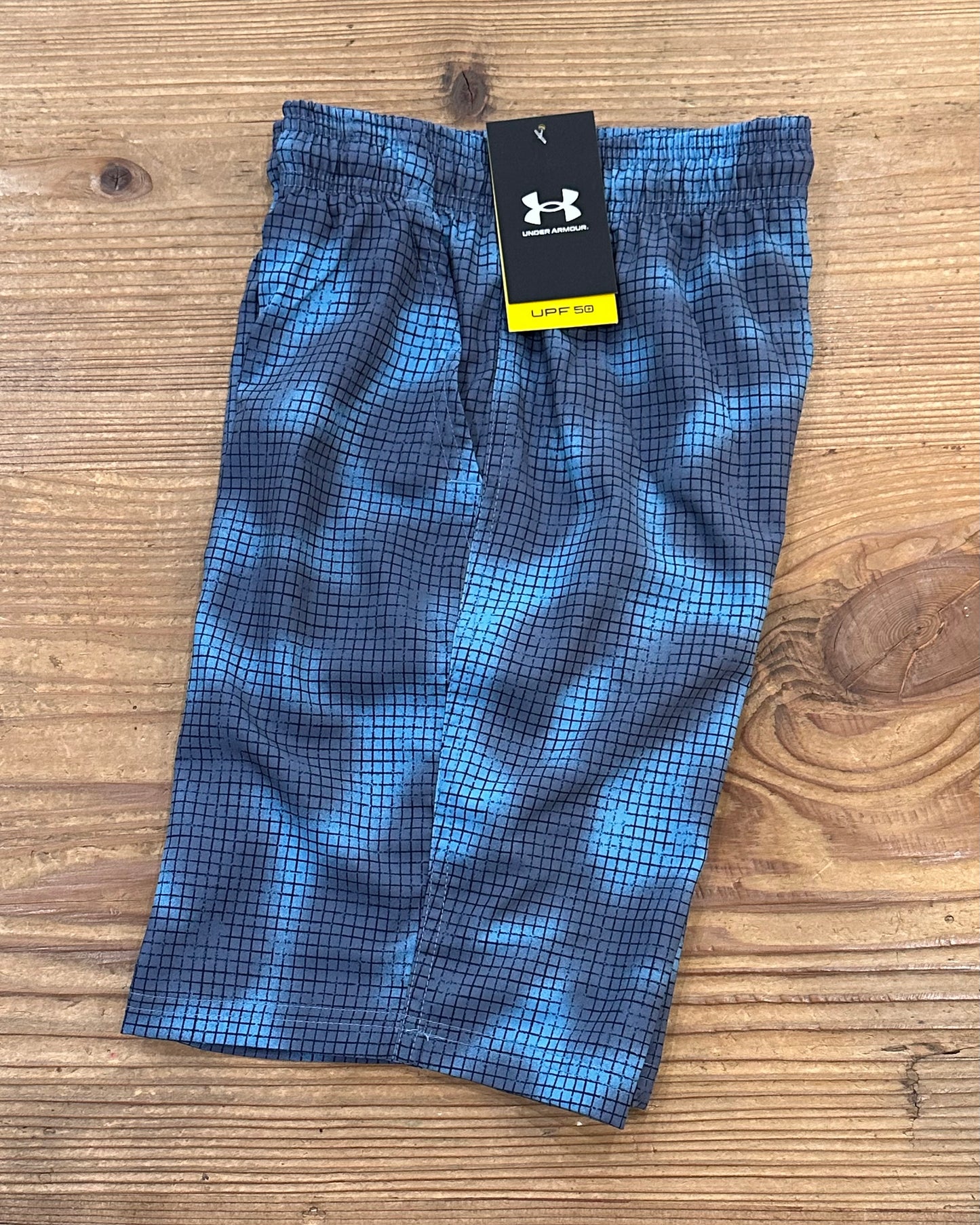 Blue Camo Stretch Short