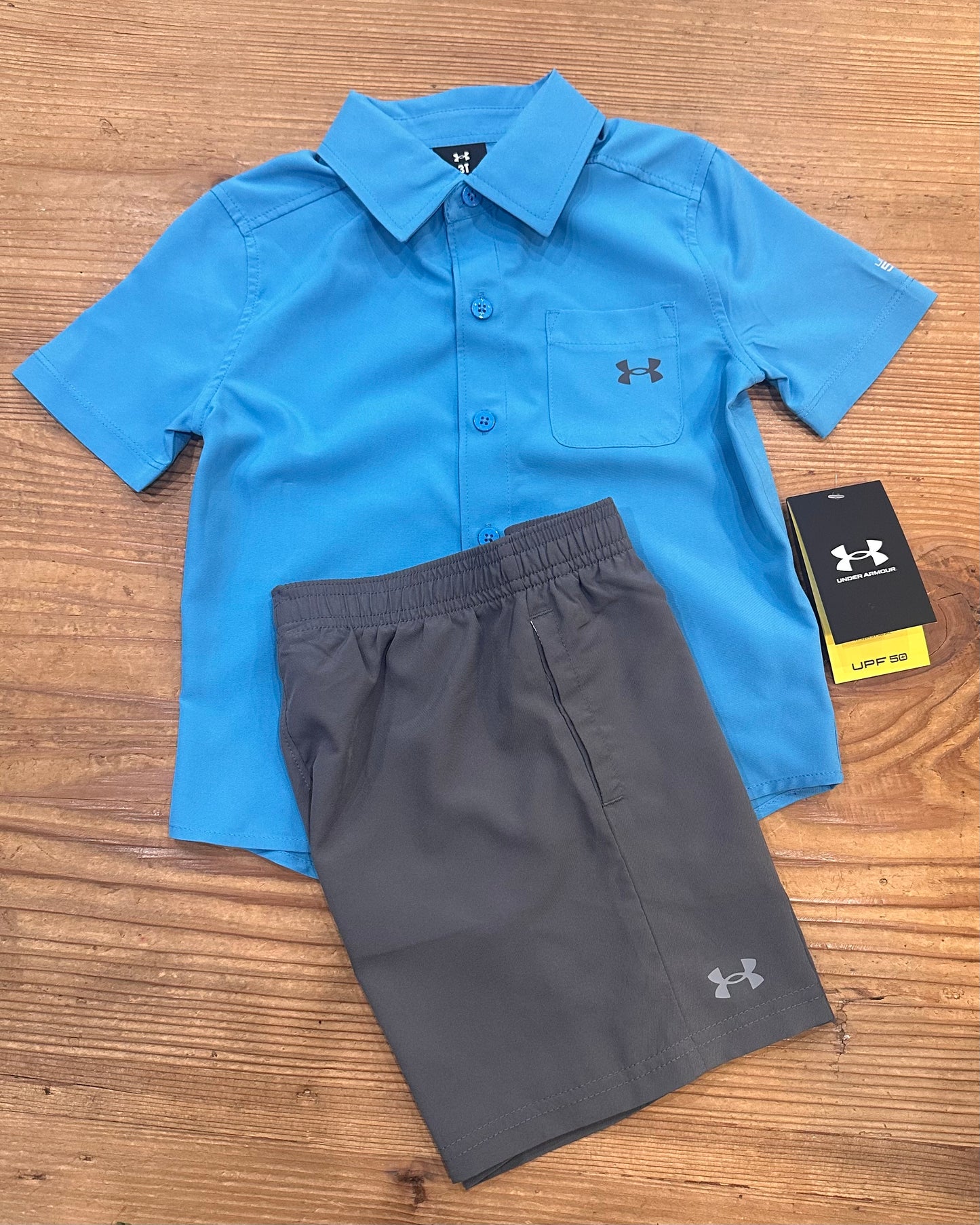Woven Shirt Set