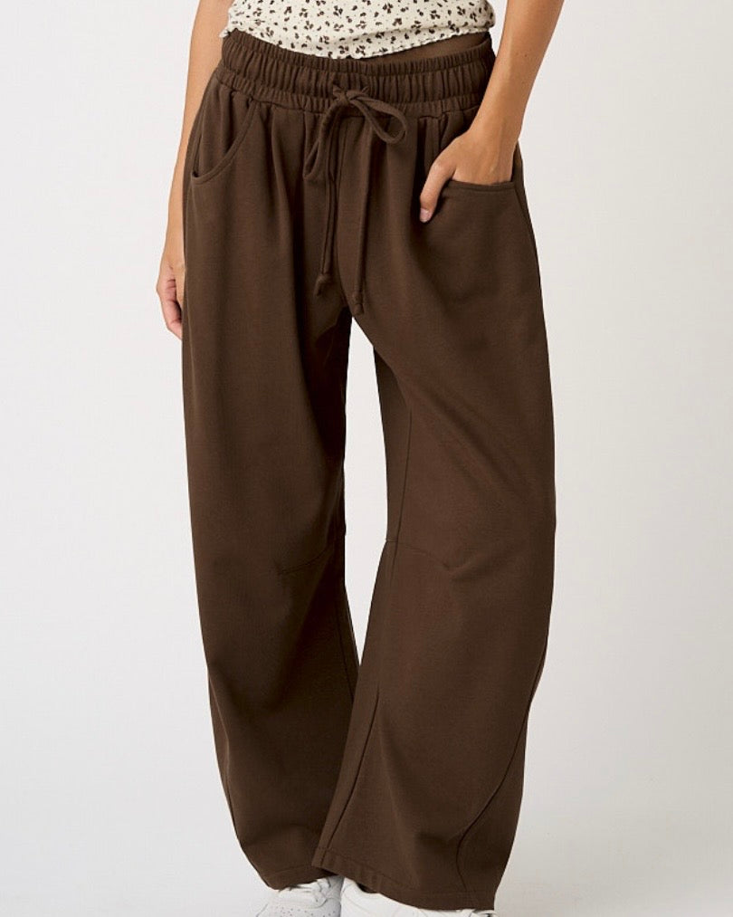 Brown Barrel Lounge Pant - The Swanky Shack