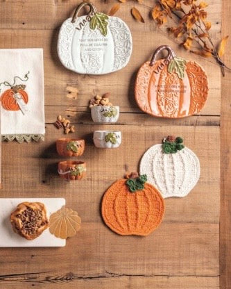 White Pumpkin Trivet