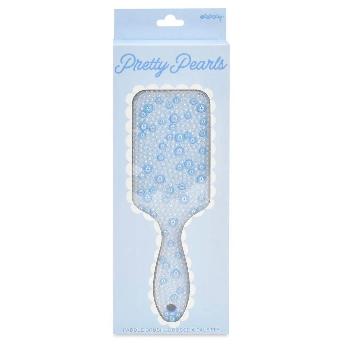 Girls Blue Pearl Hair Brush - The Swanky Shack