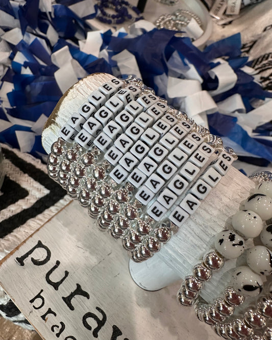 Kids Sliver Megaphone EAGLES Bracelet