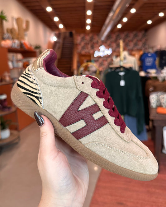 Maroon Tiger Dreamer 5 Sneaker