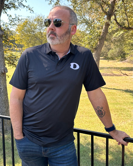 Decatur Black Men’s Polo