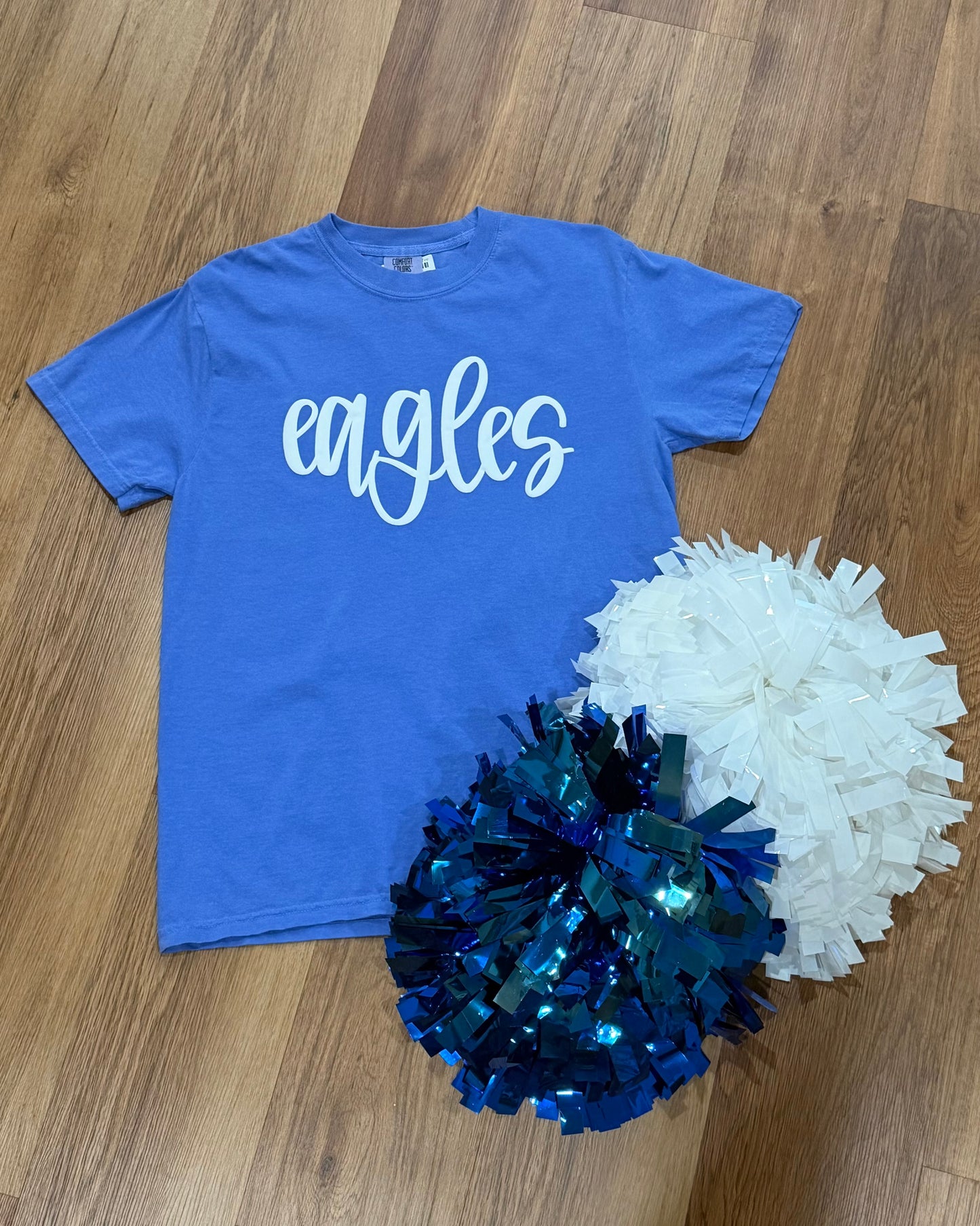 Eagles Cursive Puff Tee