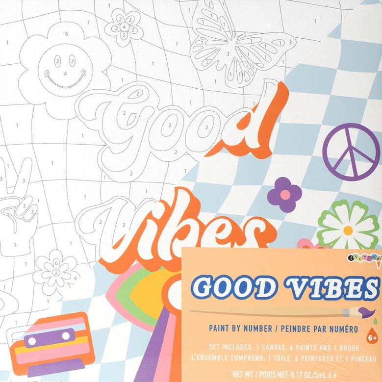 Good Vibes Paint By Number - The Swanky Shack