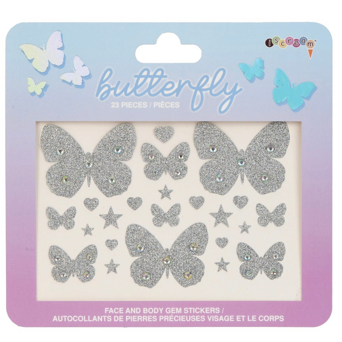 Butterfly Gem Stickers