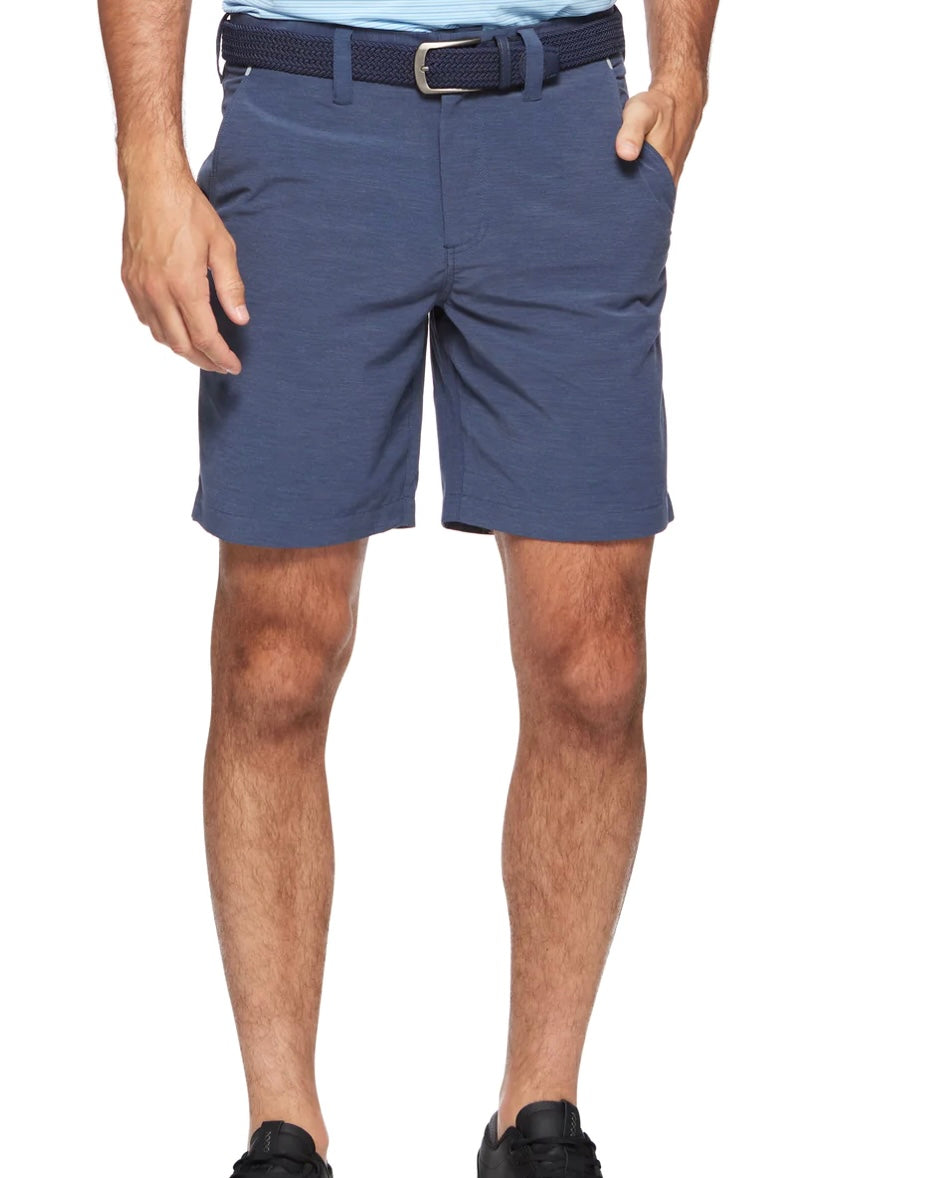 Navy Hybrid 8” Short