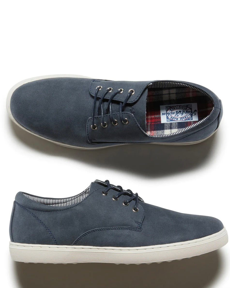 Pembroke Canvas Navy Sneaker