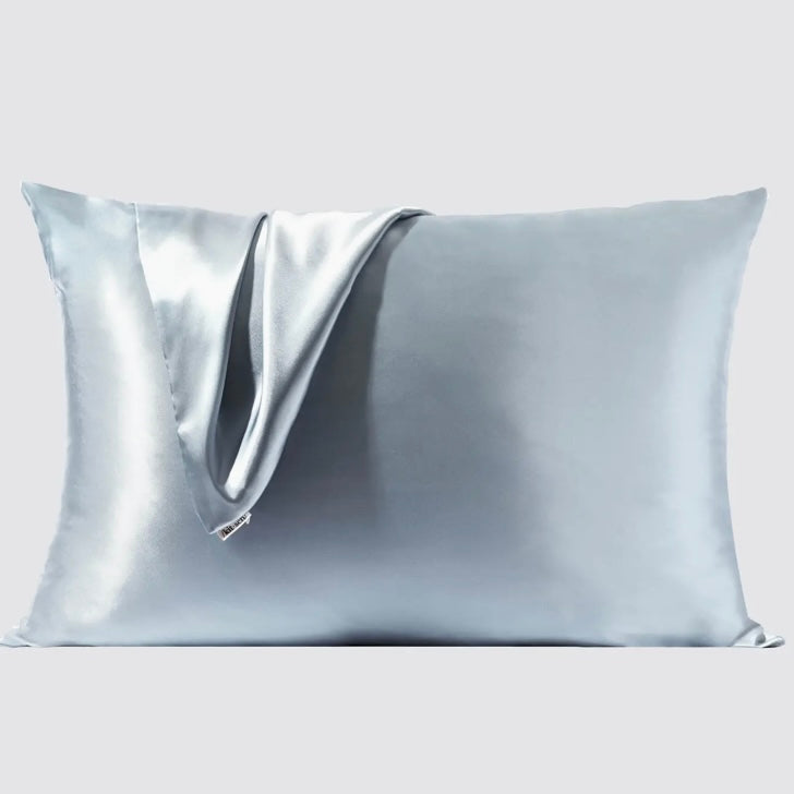 Haze Blue Standard Silk Pillowcase