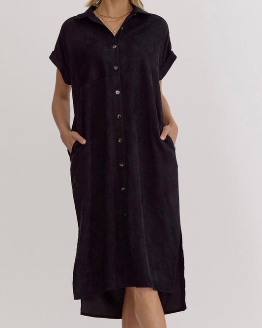 Jane Black Corduroy Dress