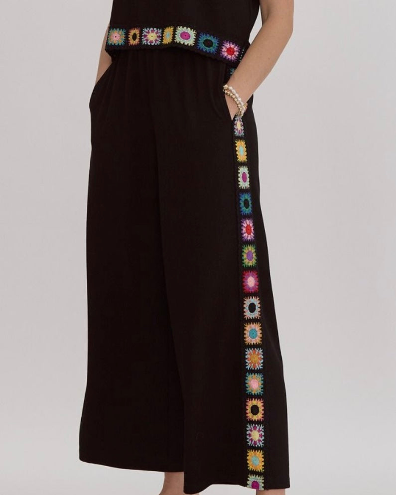 BoHo Embroidered Pant